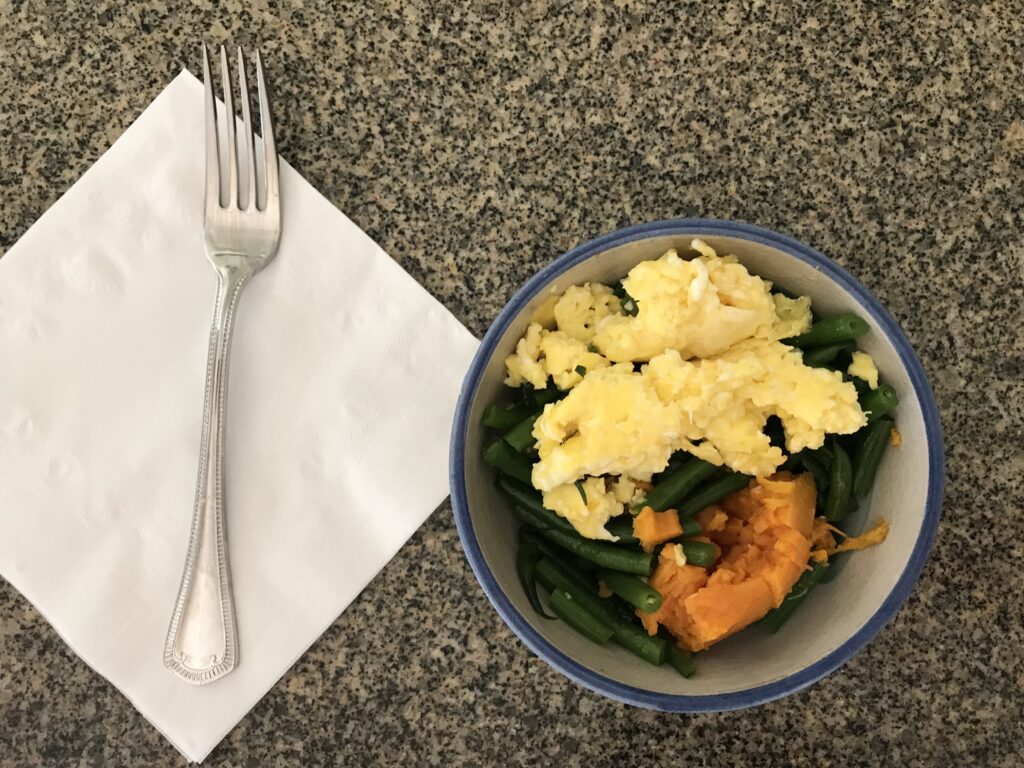 Salad for breakfast. It's a thing, ya'll!